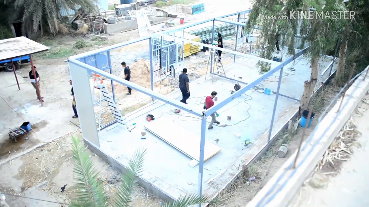 بناء قاعه في موكب أنصار الحسين ع