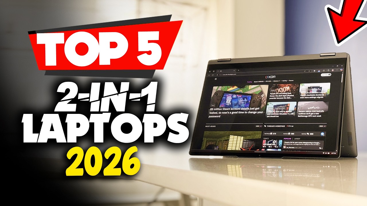 I Found The BEST 2-In-1 Laptop Of 2026 (I Tired Them All)