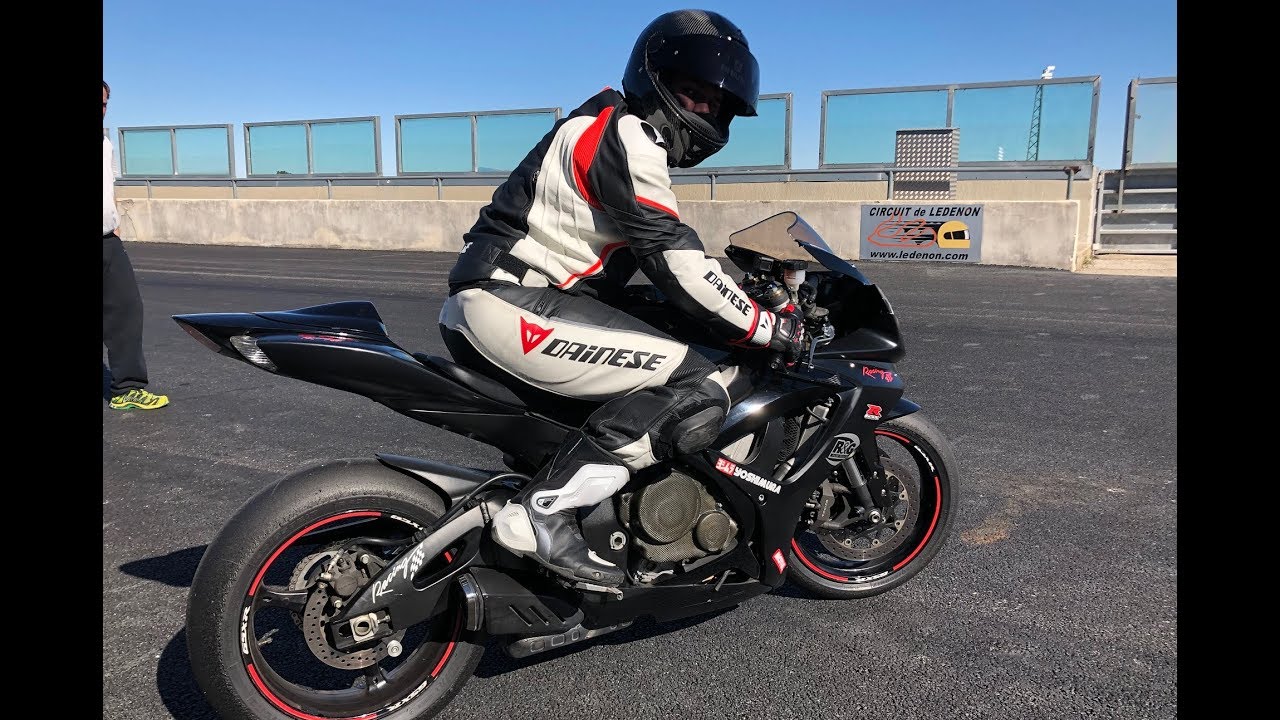 600 Gsxr k6 Circuit de Lédenon - 4GMoto 16/03/2019