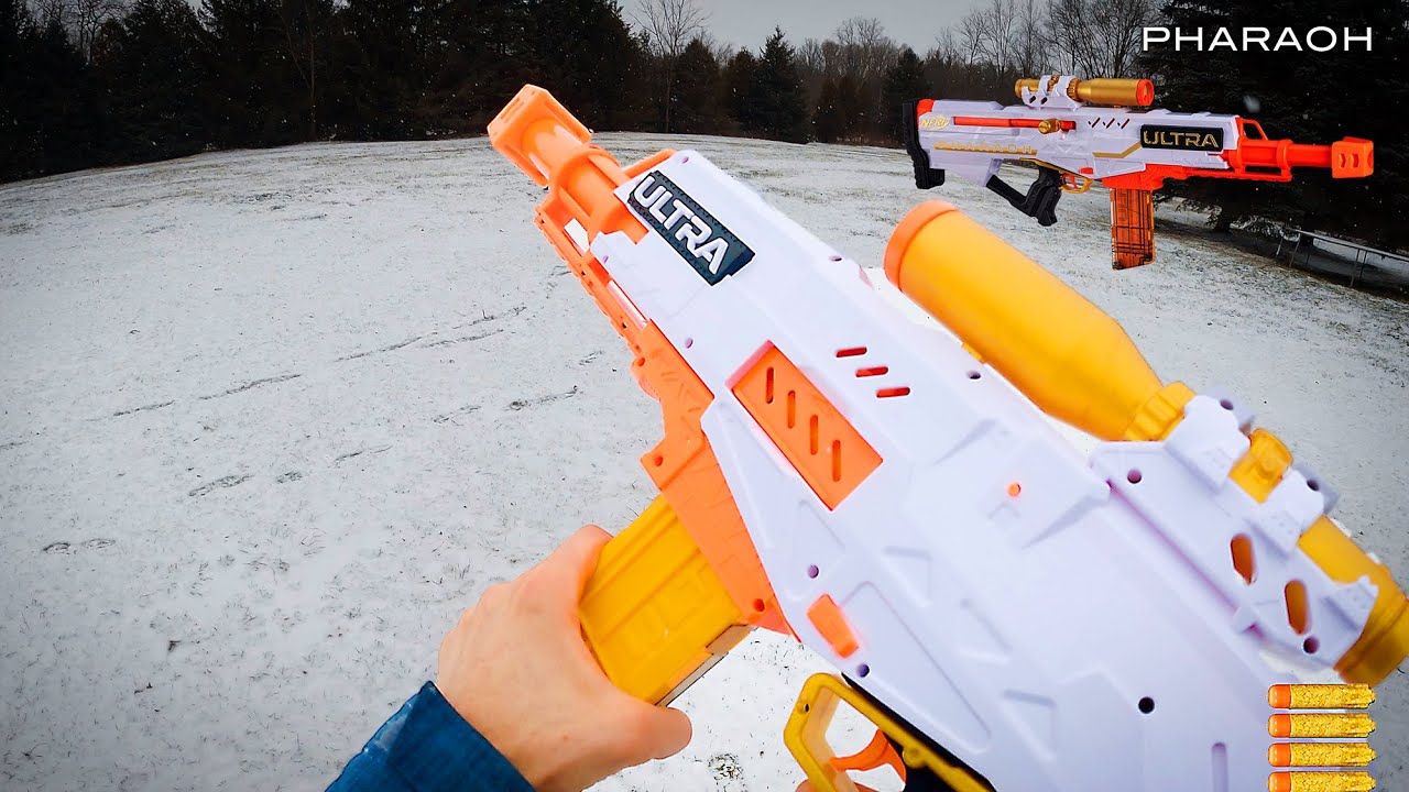 NERF GUN ULTRA PHARAOH | Epic Sniper Rifle!