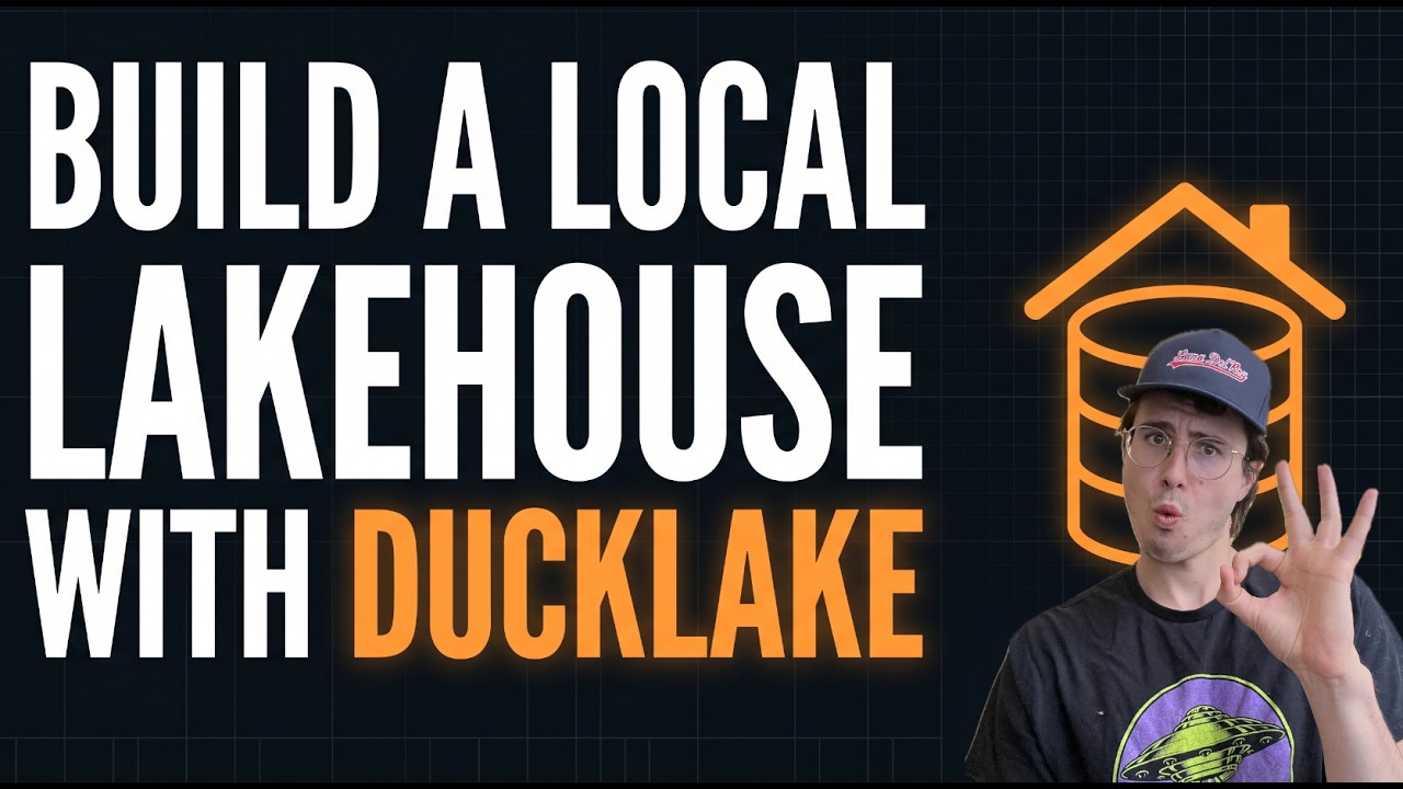 Build a Local Data Lakehouse with DuckDB & DuckLake
