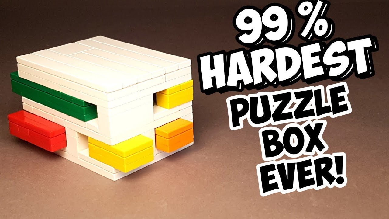 How to make a LEGO HARDEST PUZZLE BOX