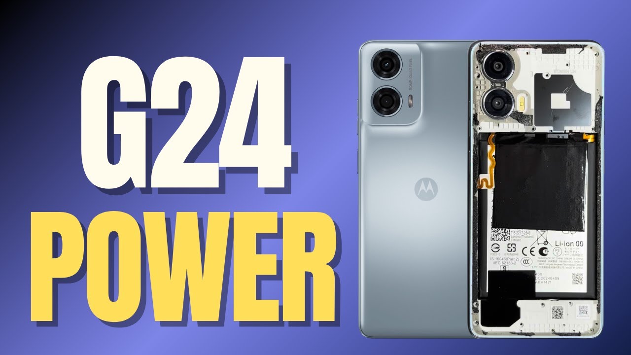 MOTO G24 POWER COMO ABRIR, DESMONTAR MUITO FÁCIL PASSO A PASSO ✅