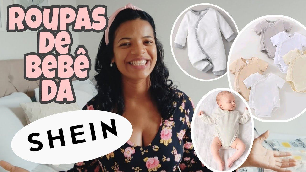 Compras na Shein para o enxoval da bebê🥰