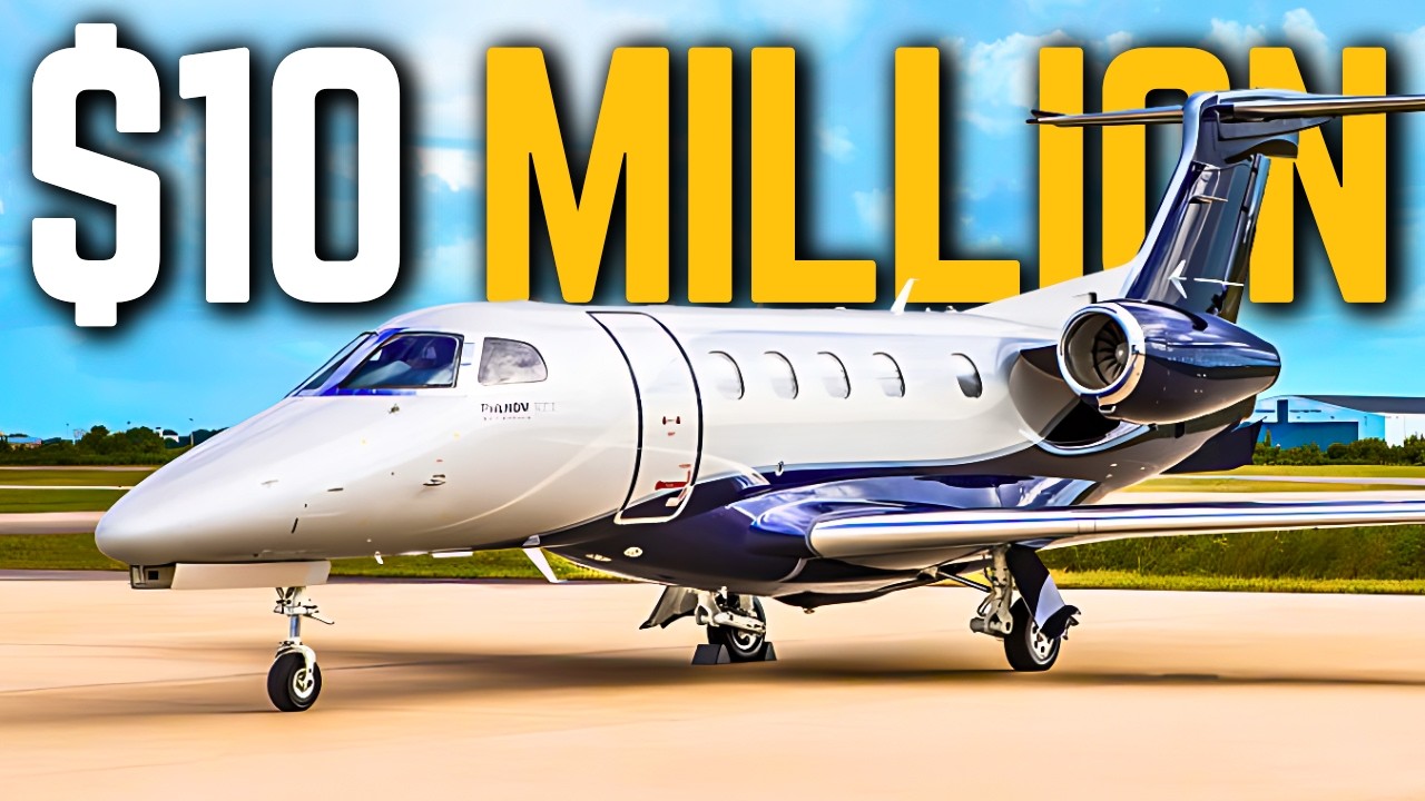 Inside the $10M Phenom 300E – Embraer’s Best-Selling Private Jet