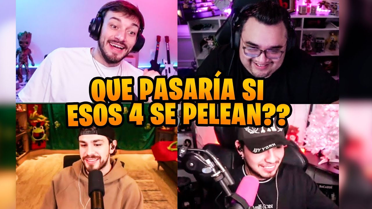 ESOS 4 HABLAN SOBRE QUE PASARÍA SI SE VUELVEN A PELEAR
