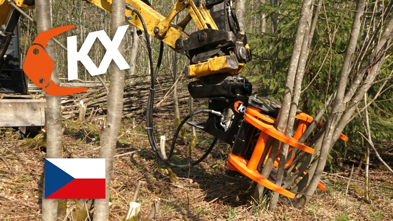 Nejkvalitnější nůžky na stromy pro bagry | KX-Treeshears