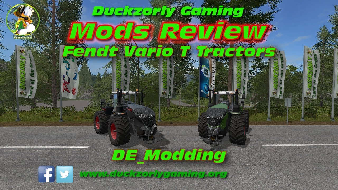 FS17 Mod Review - Fendt Vario T Tractors - DE_Modding