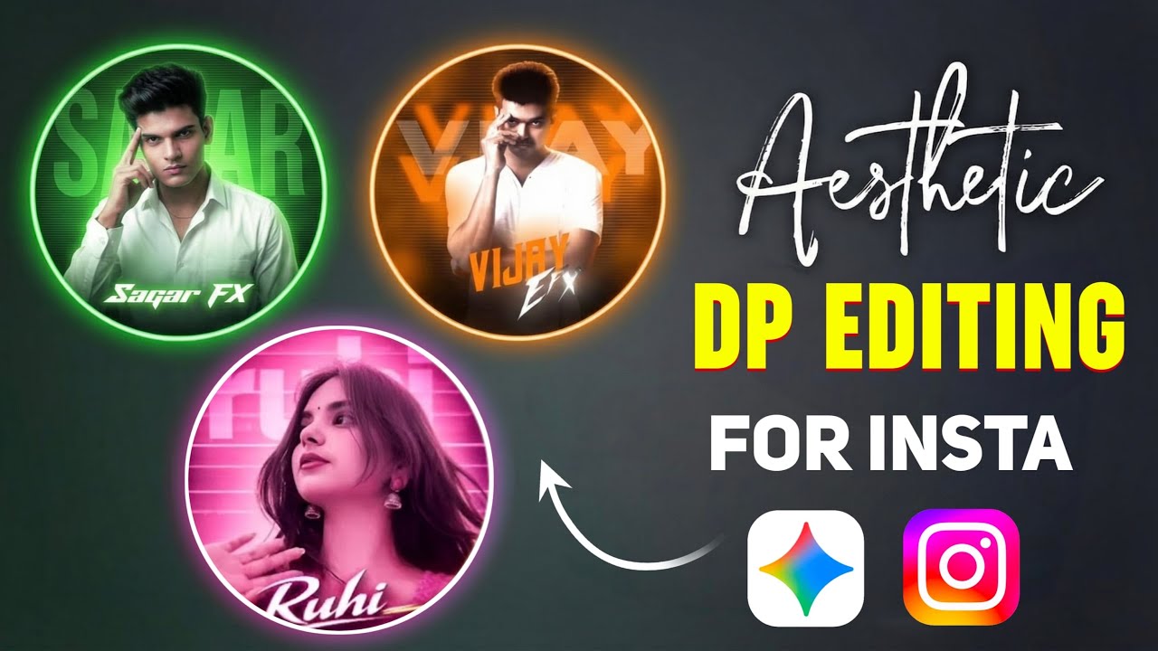 Trending Instagram Profile Photo Editing | Instagram Dp Editing In 1 Click | Profile Photo Editing