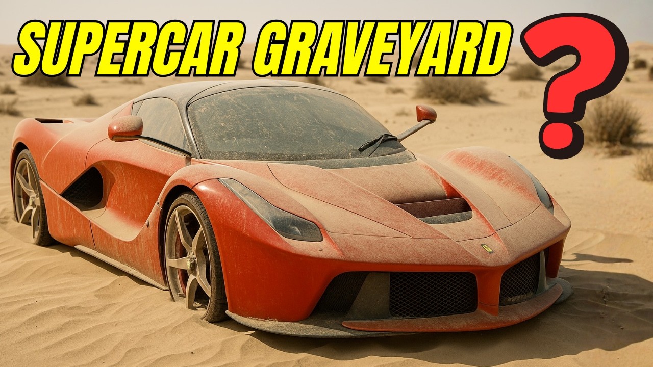 Who Keeps Ditching Supercars in the Desert?