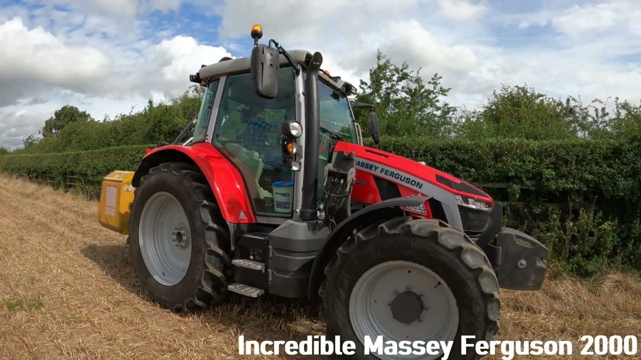 2022 Massey Ferguson 5S 145 175 Limited Edition 4.4 Litre 4-Cyl Diesel Tractor (145HP) with McConnel