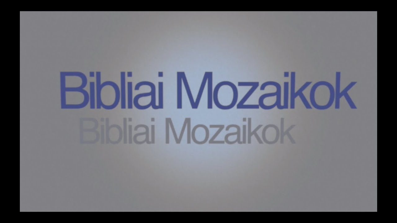 Bibliai Mozaikok 11. - A végidőről - Reisinger Janos gyűjteménye