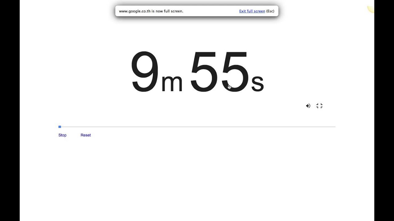 Google's Timer