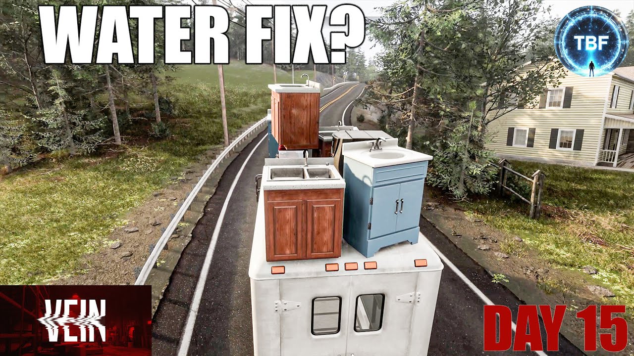 Fixing our water issue and GREAT Gas station loot! VEIN