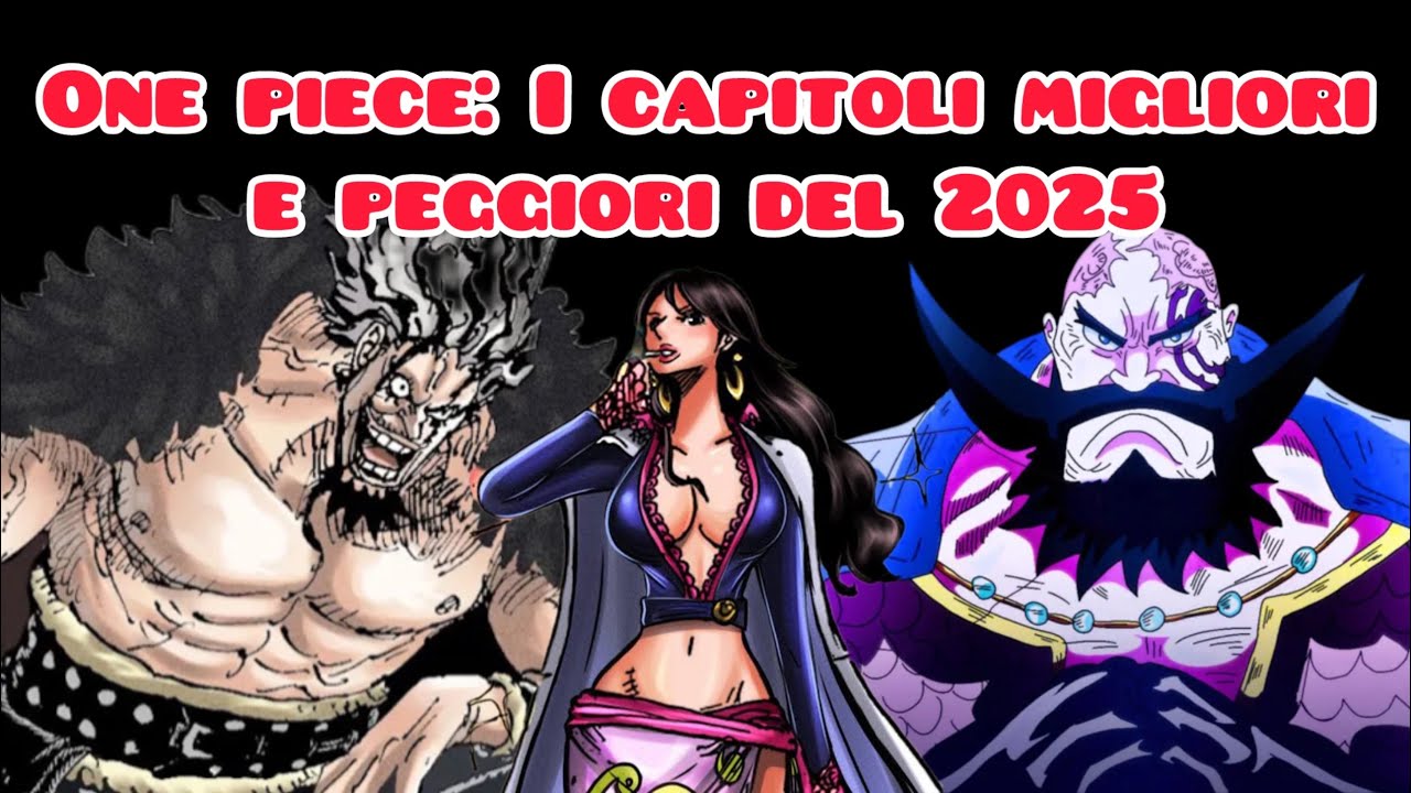 Due capitoli orribili e 3 nell’Olimpo per riassumere questo 2025 passato con One Piece! 