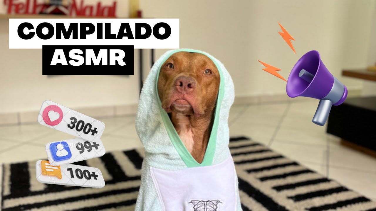 TOP 10 ASMR BANHO SEBASTIAN | os melhores do ano de 2022 | bônus Valentina