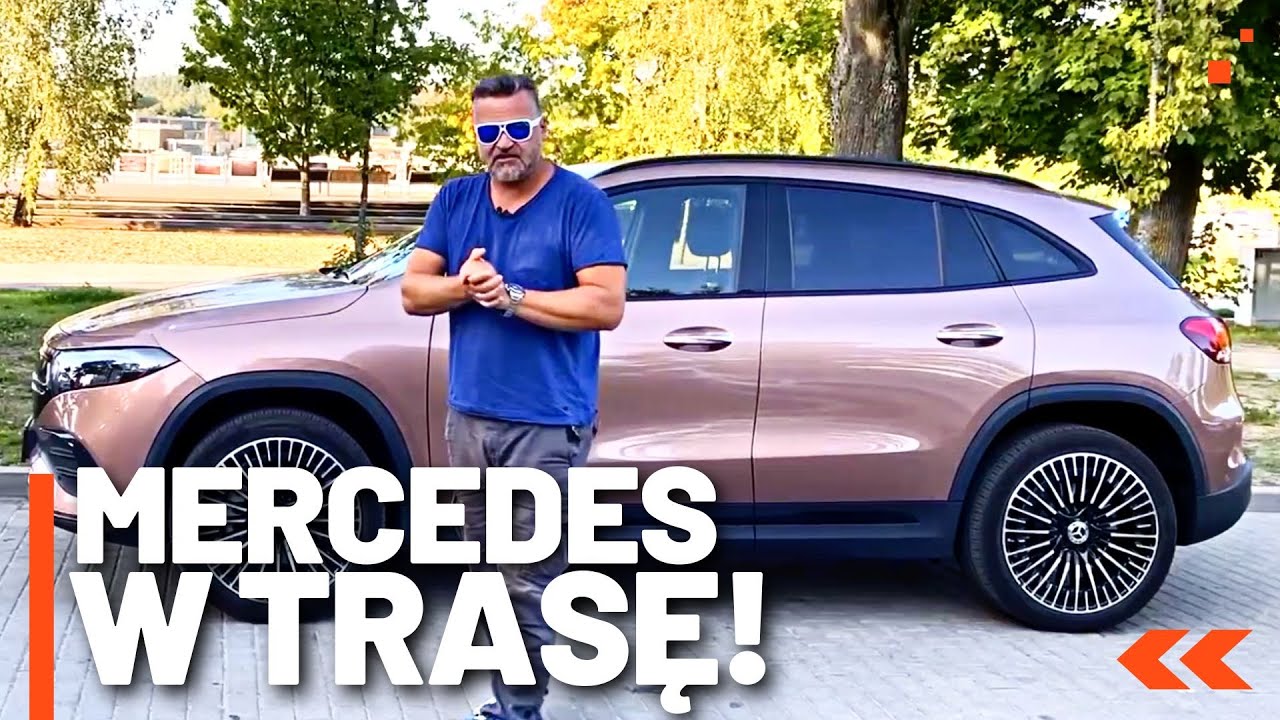 Mercedes EQA – sprawdzam, jak elektryk radzi sobie w trasie! | Kornacki testuje