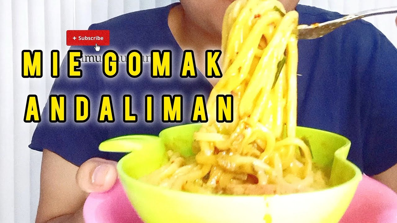 MUKBANG || Mie Gomak Andaliman khas Medan #miegomak #andaliman #kulinerbatak  #traditionalfood 