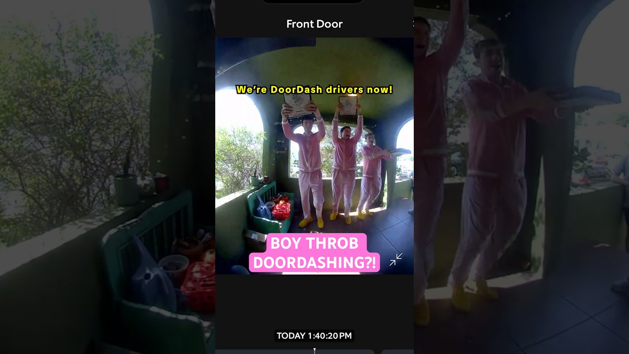 BOY THROB WAS MY DOORDASH DELIVERY DRIVER?!