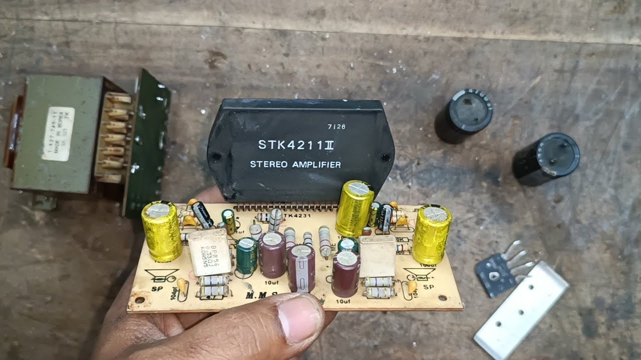 DIY amplifier using STK
