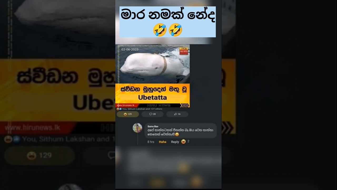 Sinhala Funny Memes 😃😂 