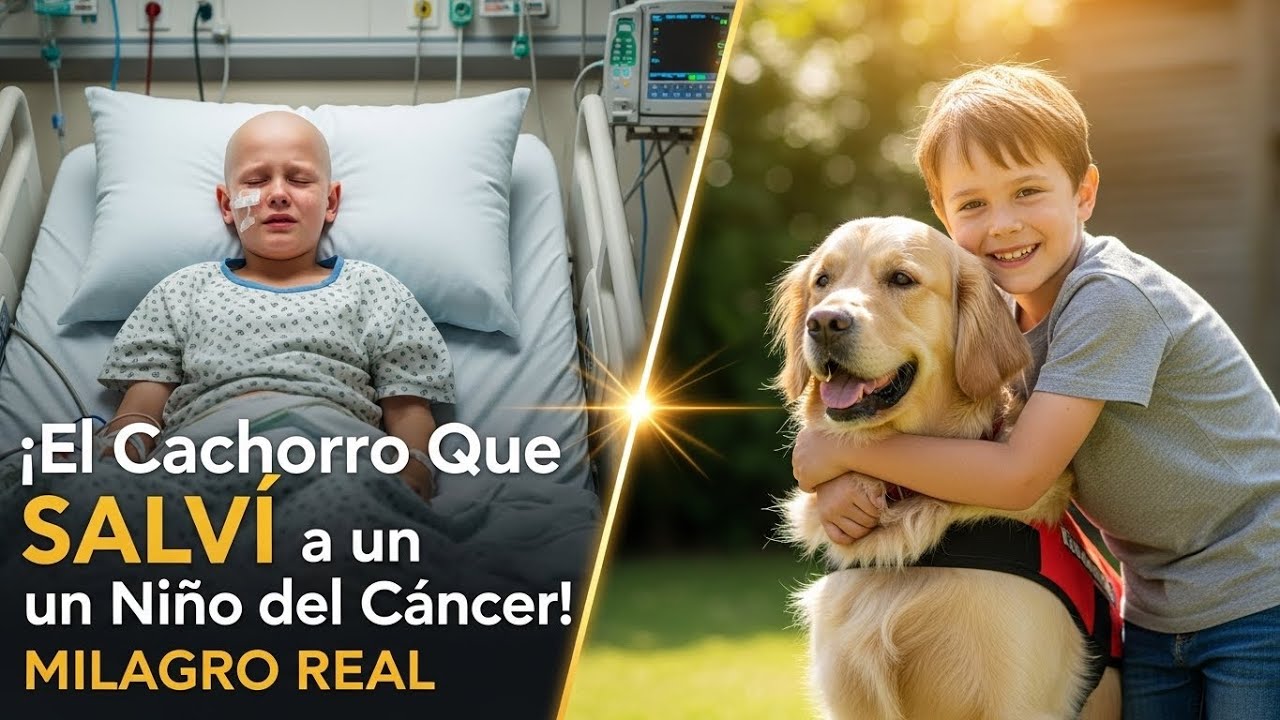 El Cachorro Que DEVOLVIÓ la Sonrisa a un Niño con Cáncer! Te Hará Llorar