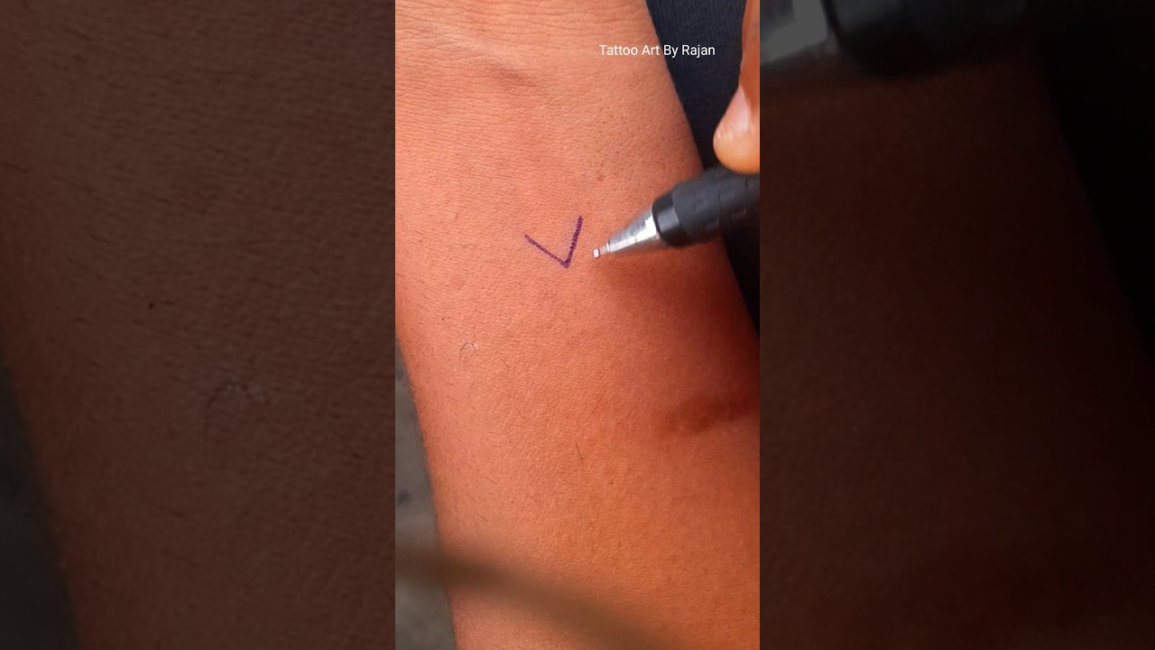 M letter tattoo design || Tattoo Art By Rajan || m tattoo