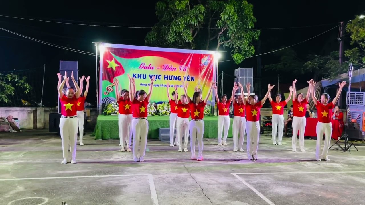 Giao lưu dân vũ khu vực Hưng Yên 23/08/2025 - cô gái mở đường 