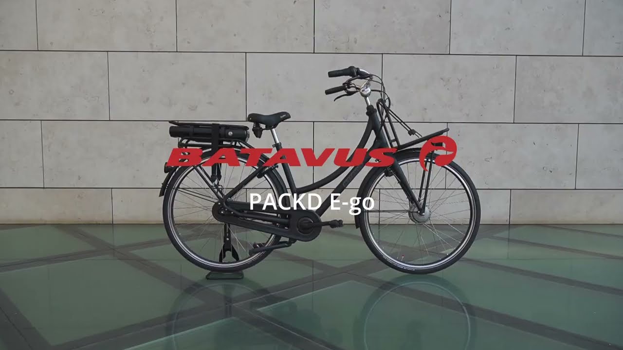 Tani i praktyczny holenderski rower elektryczny Batavus PACKD E-go