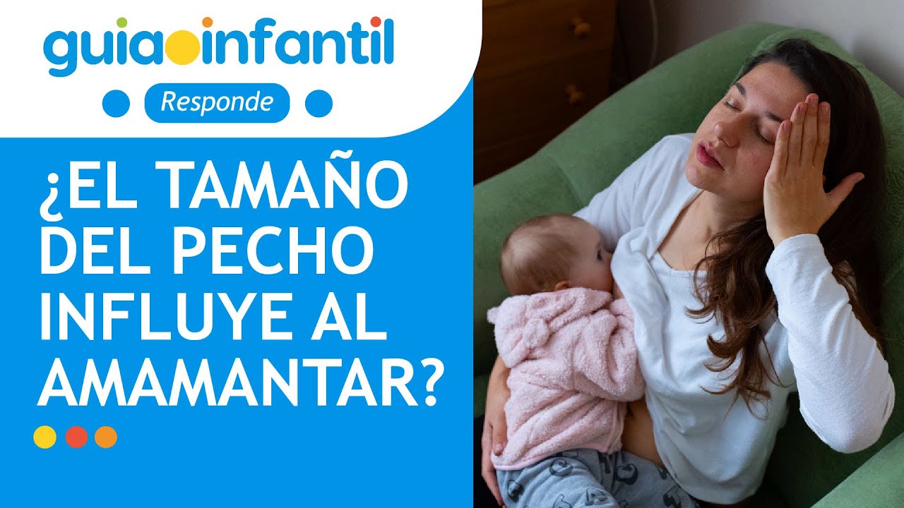 ¿Se puede amamantar con el pecho pequeño? 🤱 ¿Y con el pezón invertido o plano? 👶 Lactancia materna