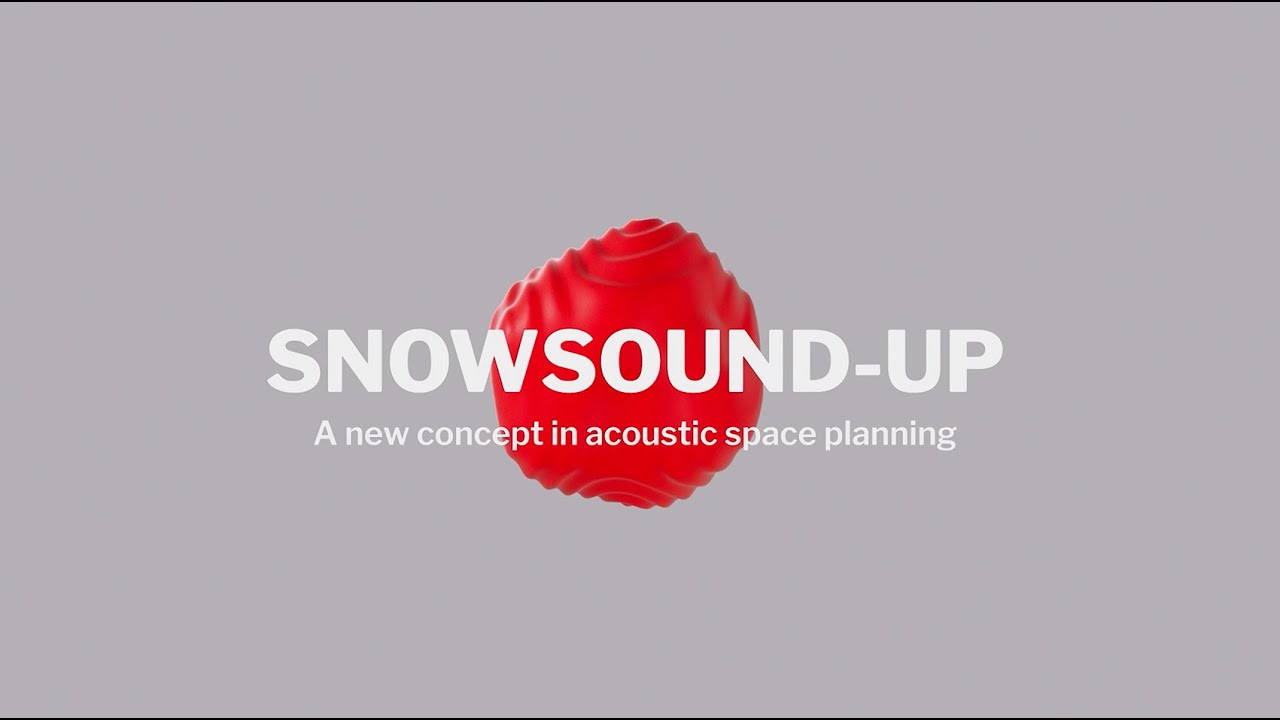 SNOWSOUND-UP a new concept in acoustic space planning