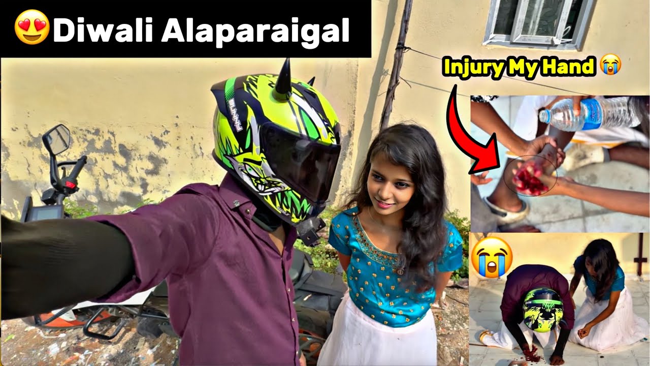 Kuttyttf | 😍 Diwali Alaparaigal | Cracker Blasted 🤯 | Injury My Hand 😭 | #ttf #kuttyttf #diwali