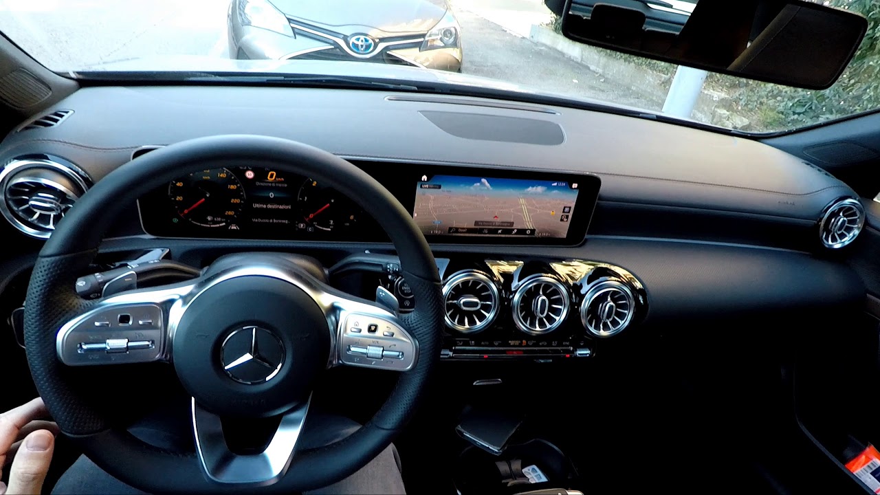 Mercedes Classe A 2018 - Park Assist Test