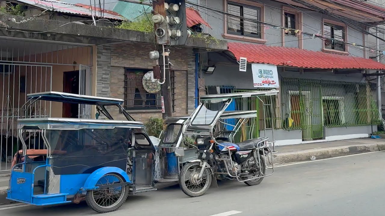 Tricycle Rides in the Philippines! (Talisay, Batangas & Manila)