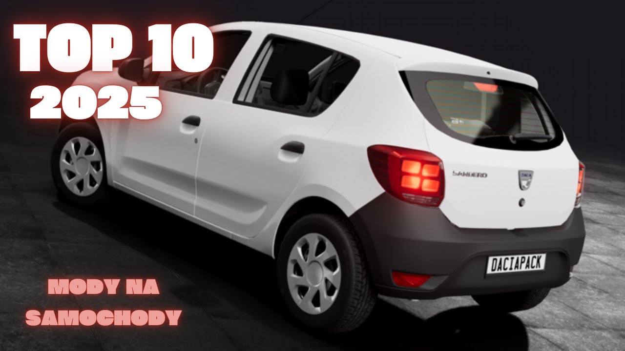 TOP 10 MOD&Oacute;W NA SAMOCHODY [2025] | BeamNG.drive