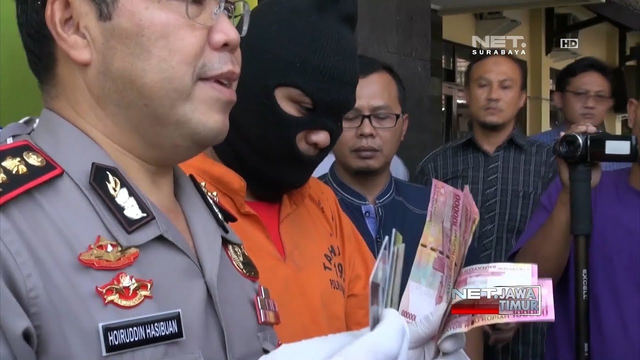 NET. JATIM - SEORANG GURU DITANGKAP KARENA LAKUKAN INVESTASI BODONG