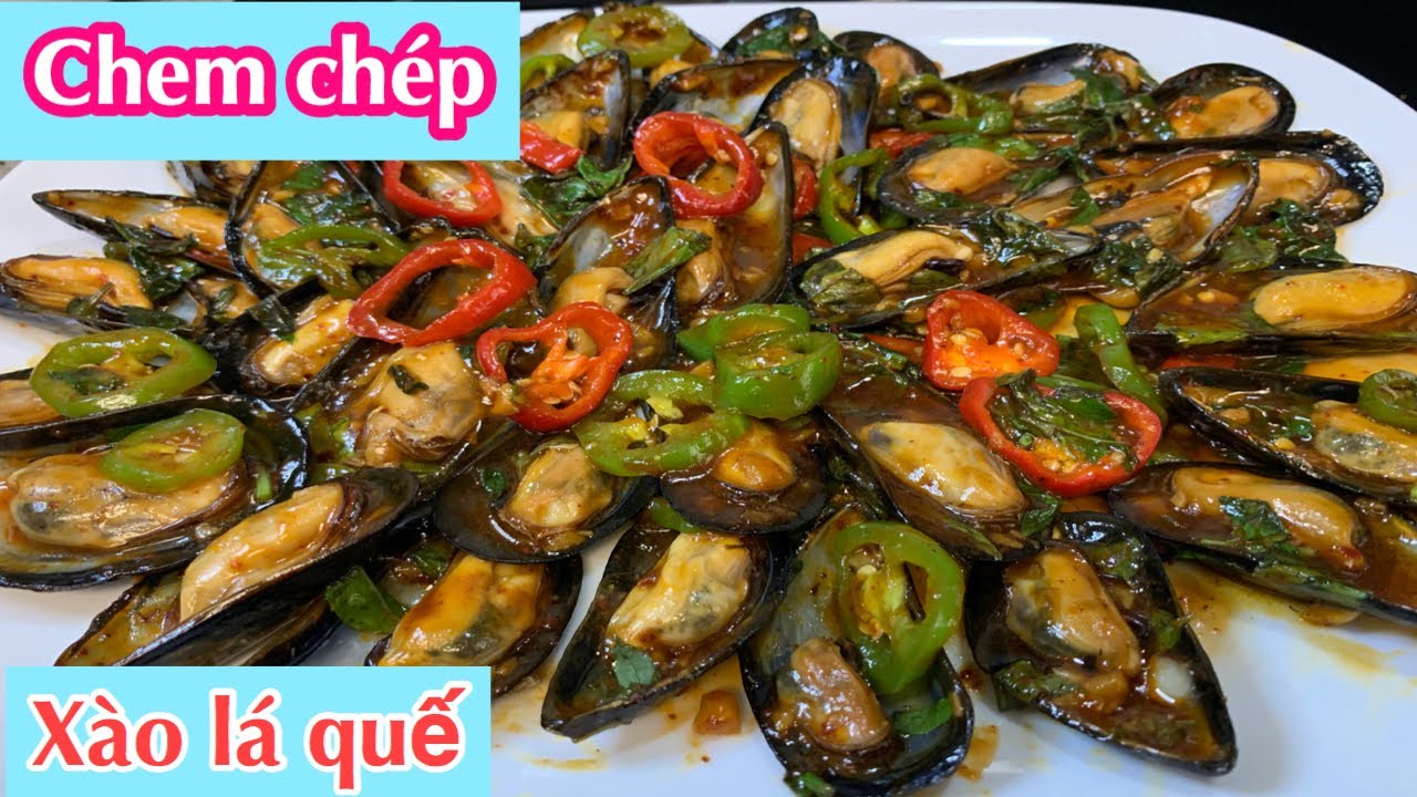 Chem chép xào lá quế - thơm ngon ăn là ghiền.