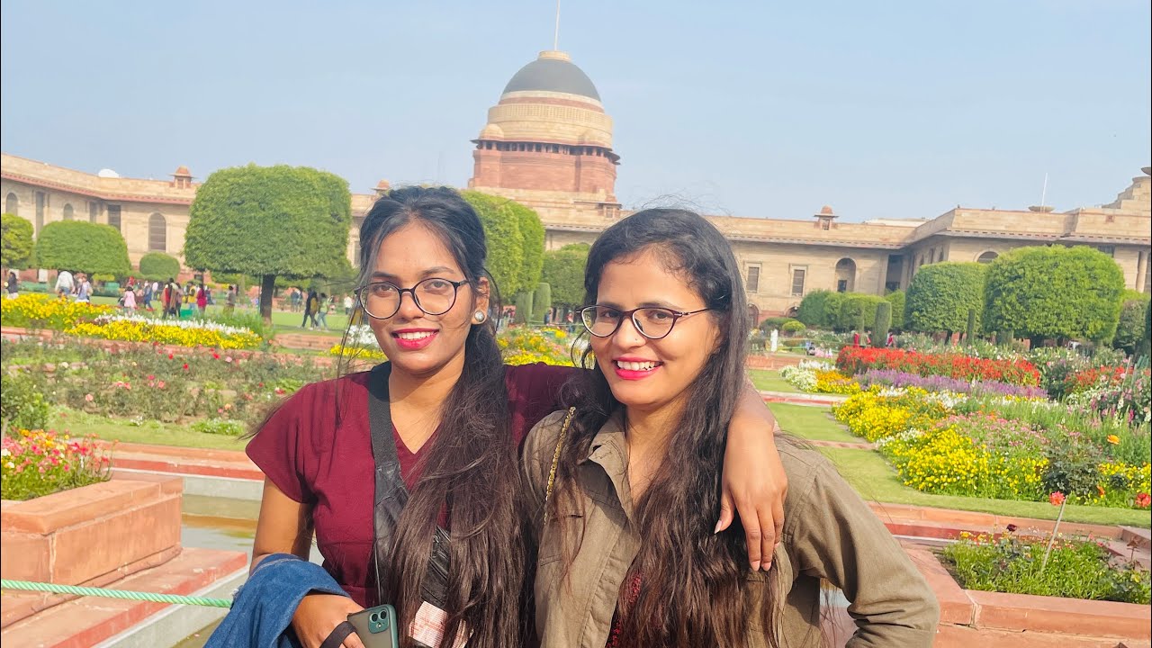 Mughal Garden tour | Rashtrapati Bhavan | full video | Delhi Mughal Garden