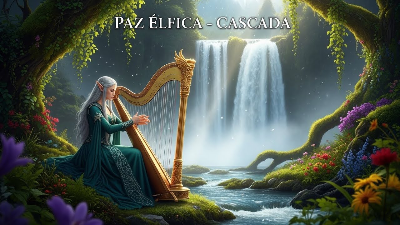 Sueño Profundo y Reparador: Melodías Élficas Mágicas para la Paz Espiritual y Descanso