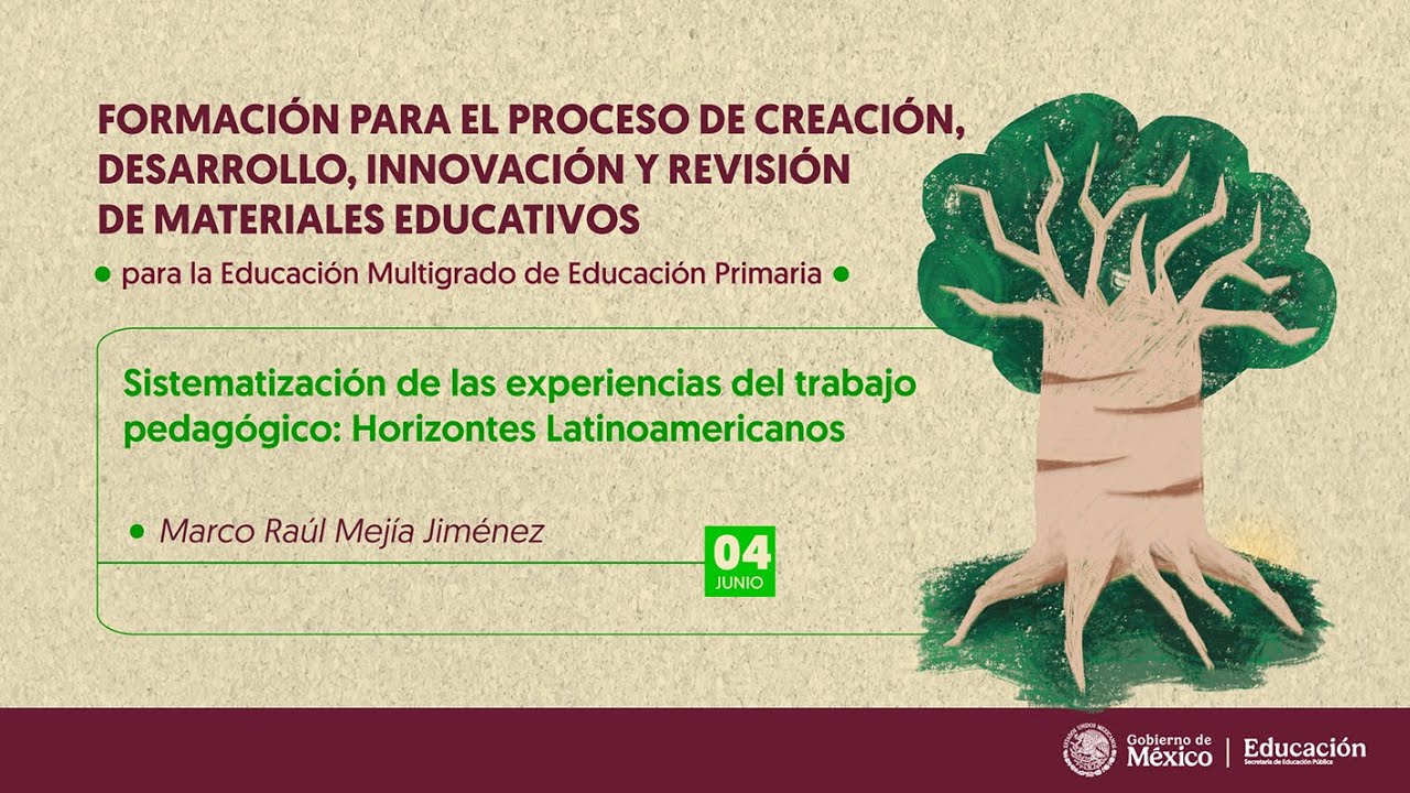 Sesión 6 | Formación: Materiales Educativos para Educación Multigrado