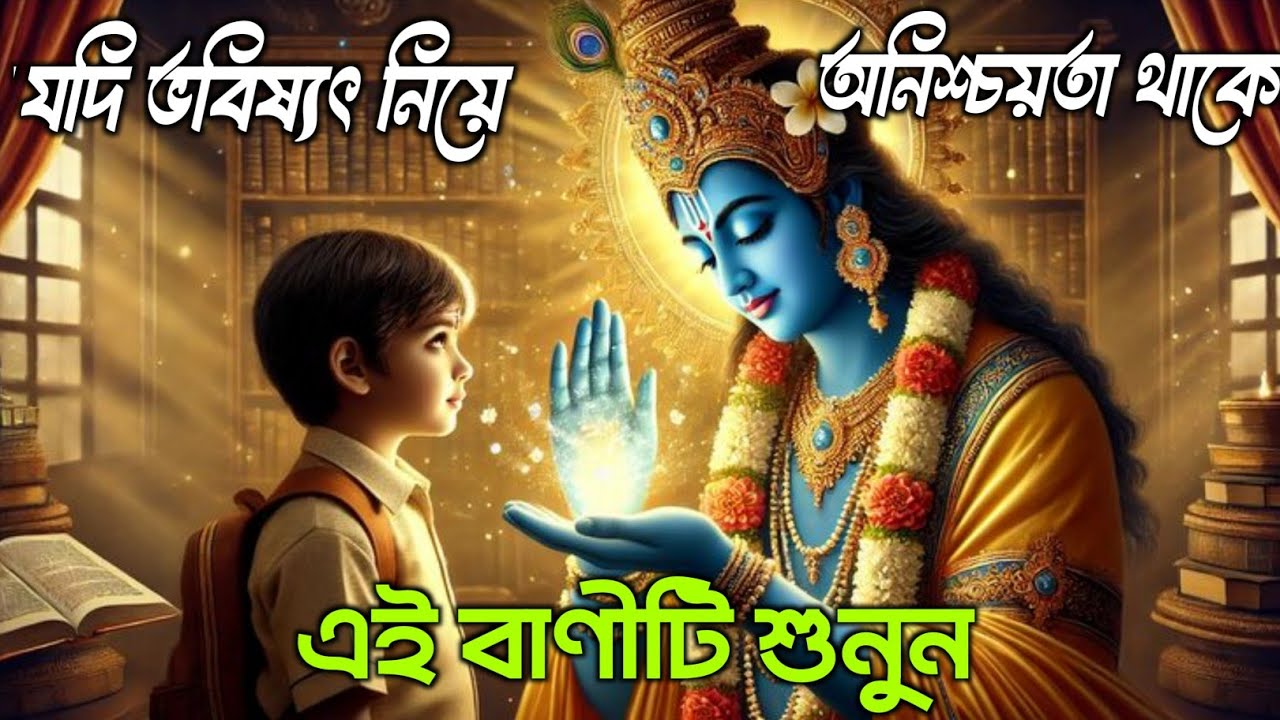 শ্রীকৃষ্ণের অমূল্য বাণী: জীবন বদলে দেওয়ার ১০টি গোপন শিক্ষা | ভয়, হতাশা ও সমস্যা দূর করুন | #geeta
