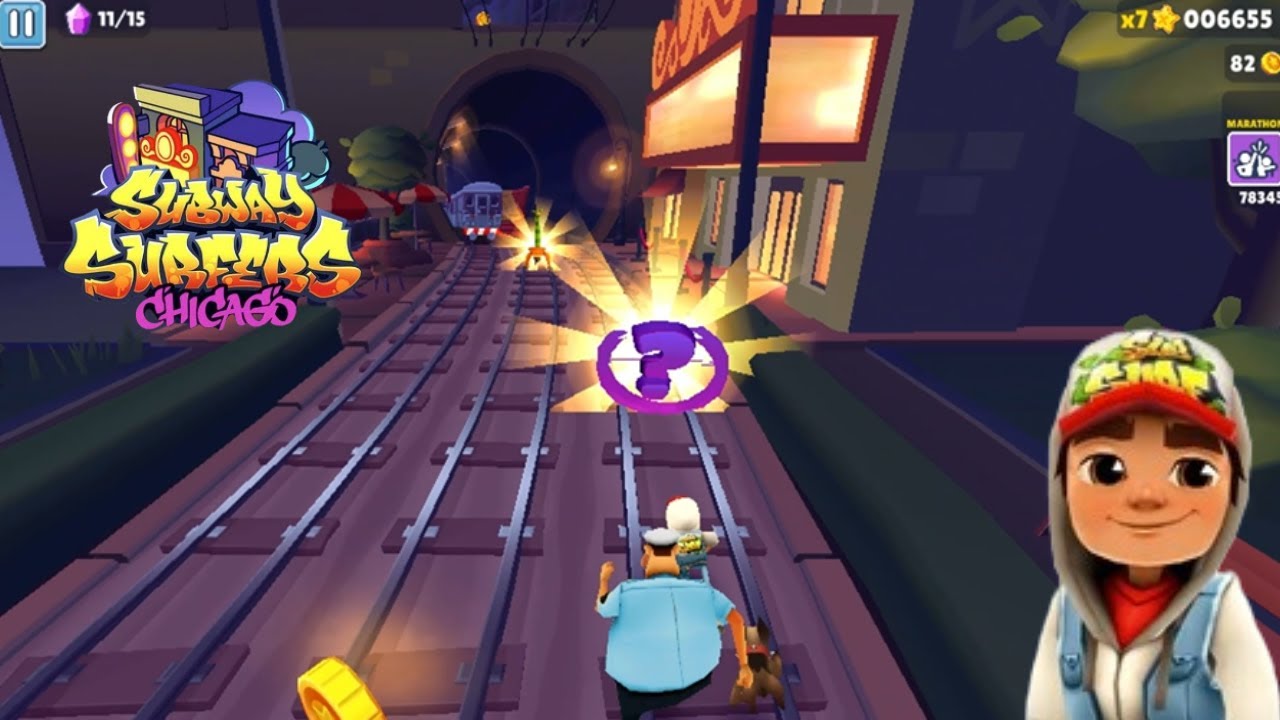 Subway Surfers Chicago Gameplay With Jake | SUBWAY SURFERS CHICAGO |