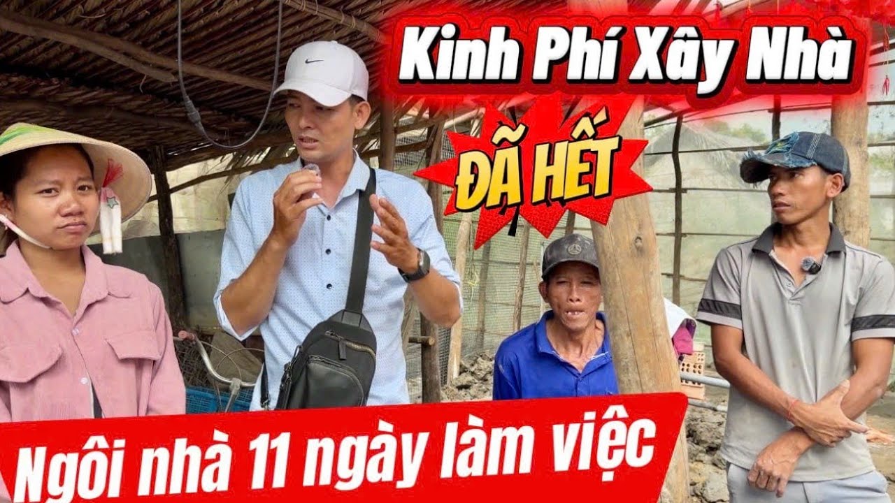 NGÔI NHÀ vợ chồng bé Trinh con anh Tùng những ngày CẬN TẾT 