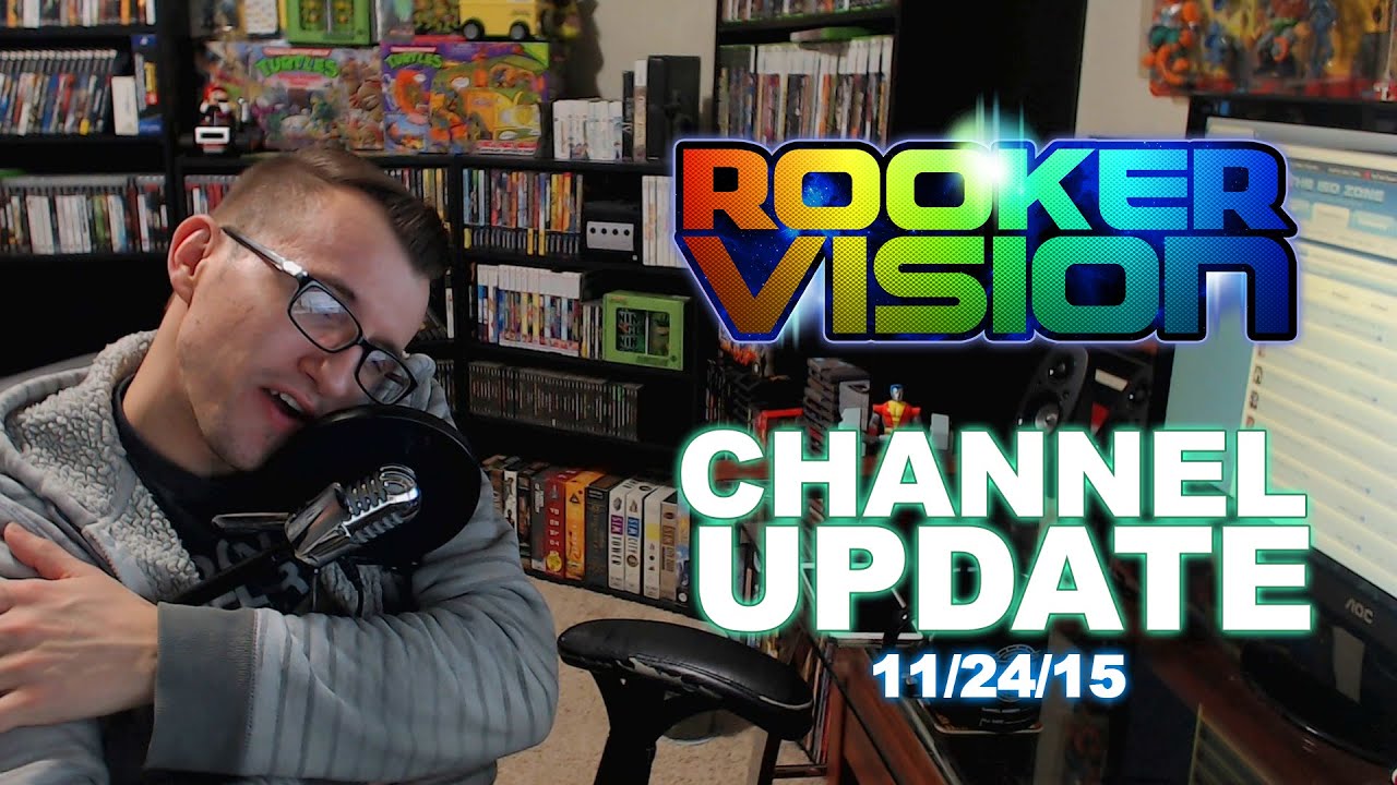 RookerVision Channel Update, Game Over Bro Show.