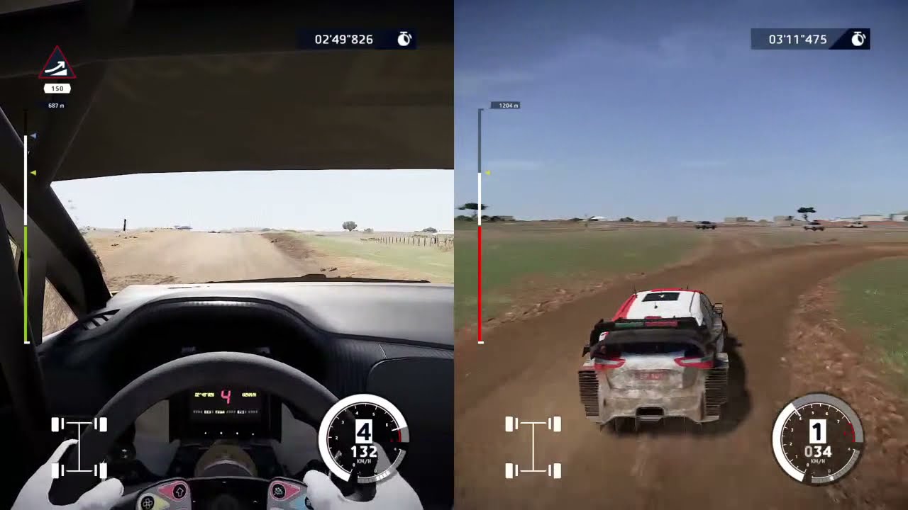 WRC 10 FIA World Rally Championship - Multiplayer Gameplay.