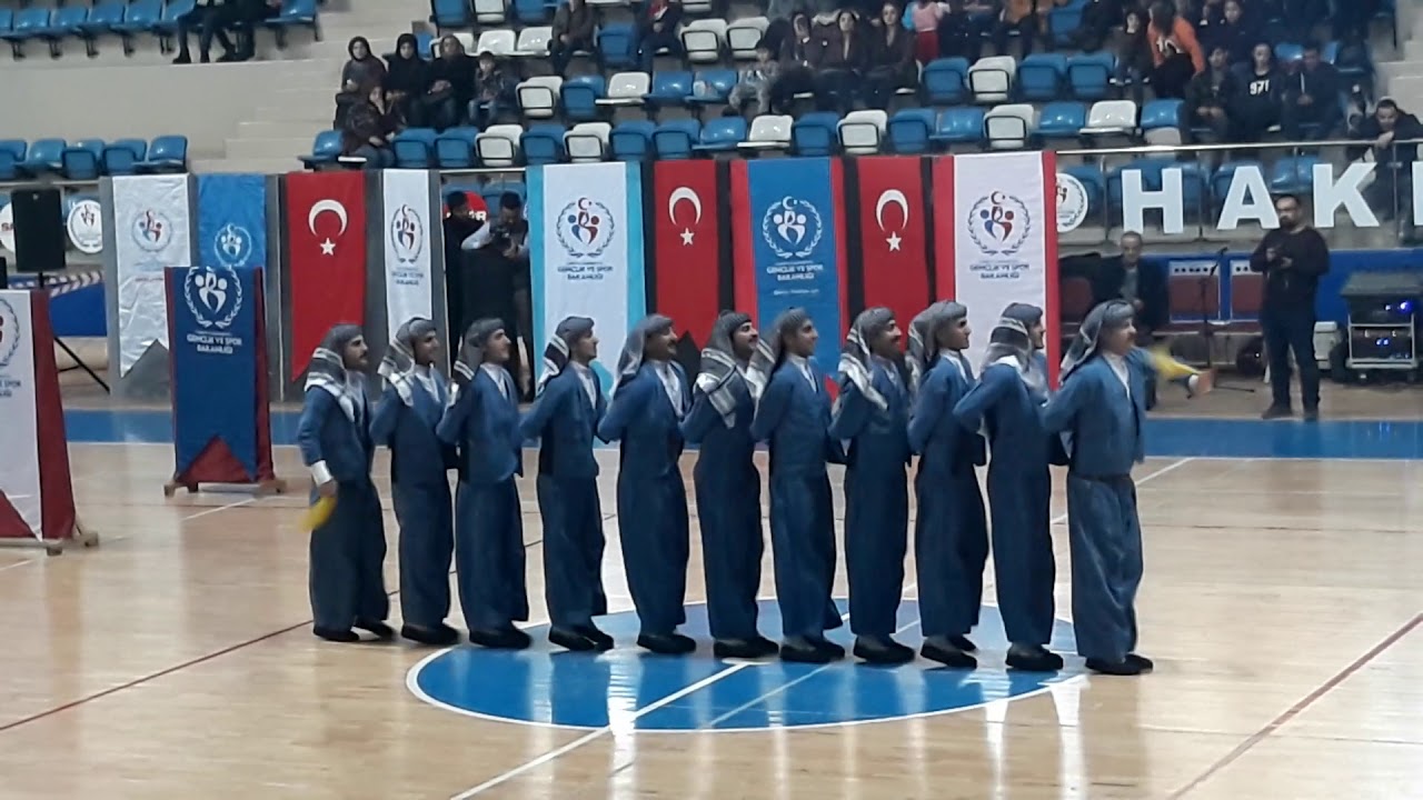 ((TERS LALE ))Hakkâri Halk Oyunları Yarışması 2019