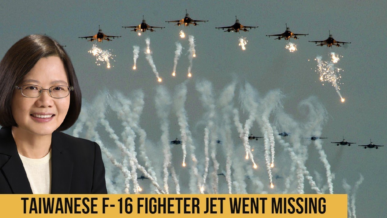 F 16 CRASHED! Taiwanese F 16 figheter jet went missing