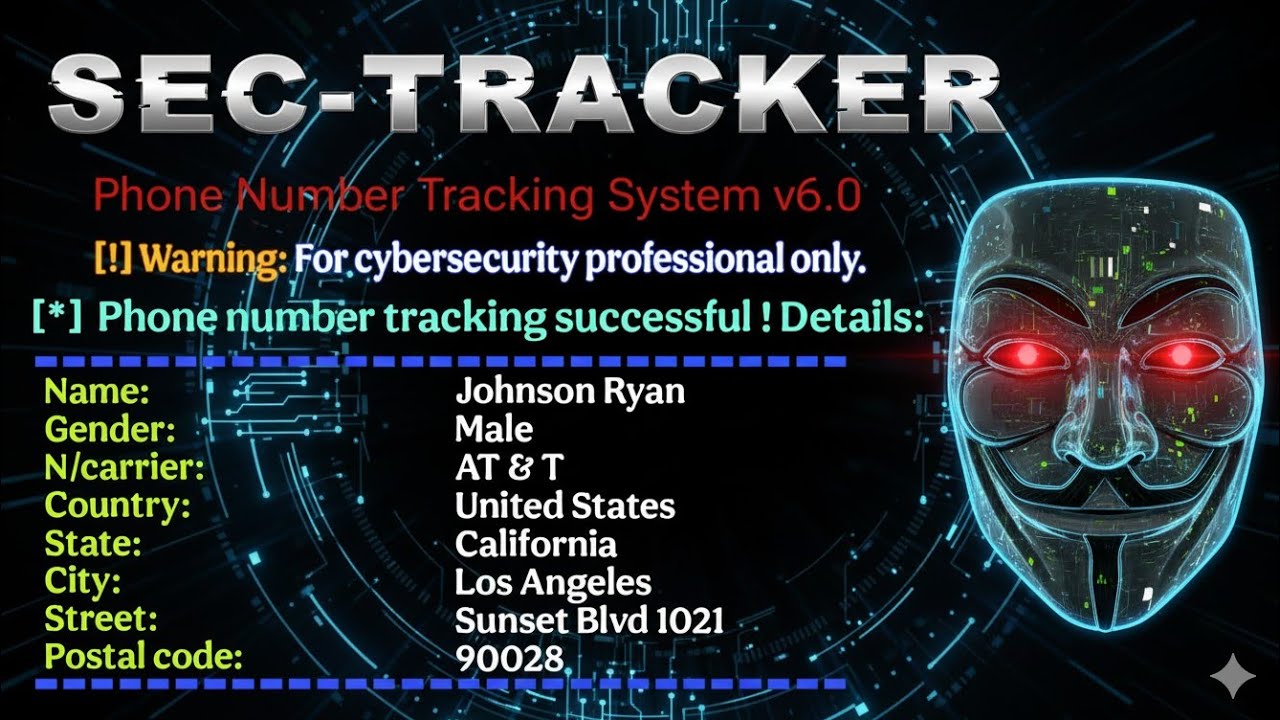 How to Track a Phone Number with Kali Linux in Seconds &ndash; Ethical Hacking Demo