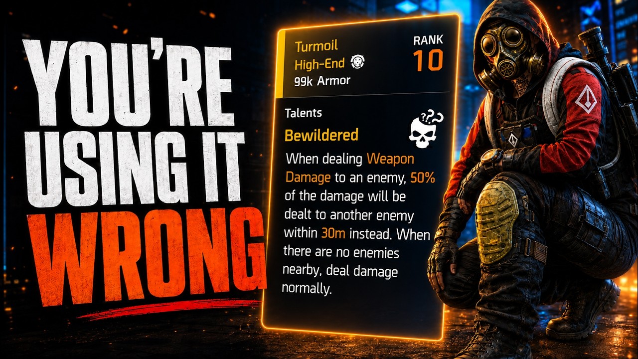 Секретная сила наколенников Turmoil в The Division 2