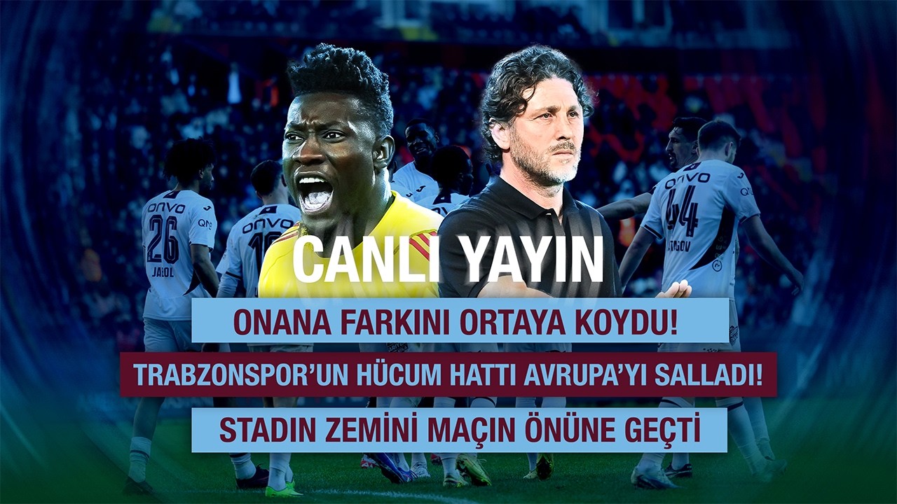 Trabzonspor'un Gaziantep FK galibiyeti ve Fatih Tekke - CANLI YAYIN